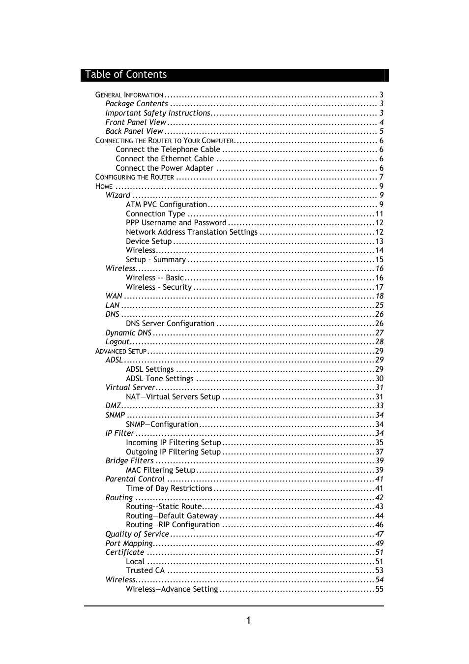 D-Link DSL-2640B User Manual | Page 2 / 85