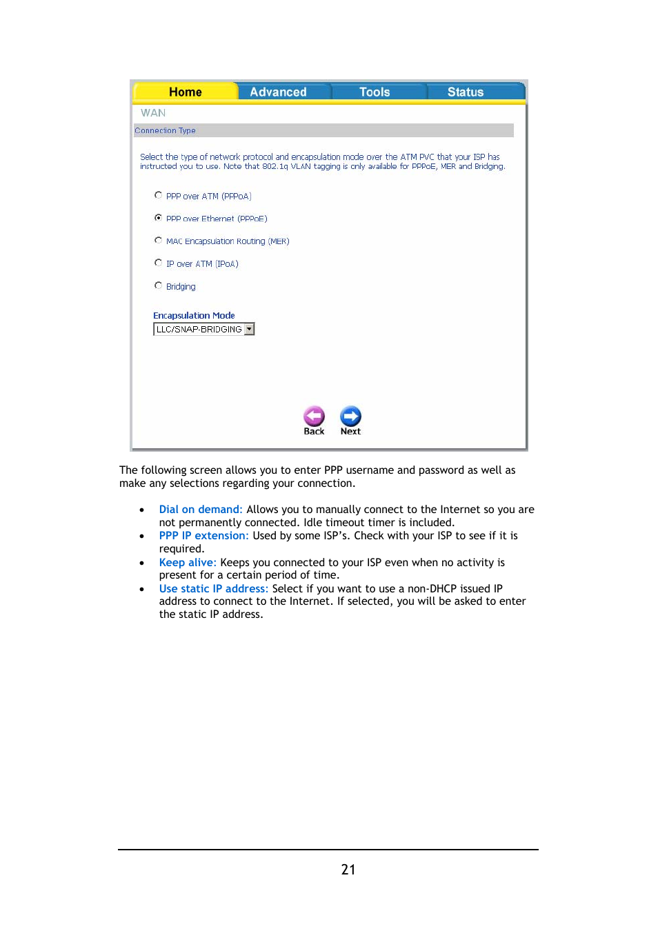 D-Link DSL-2640B User Manual | Page 22 / 85