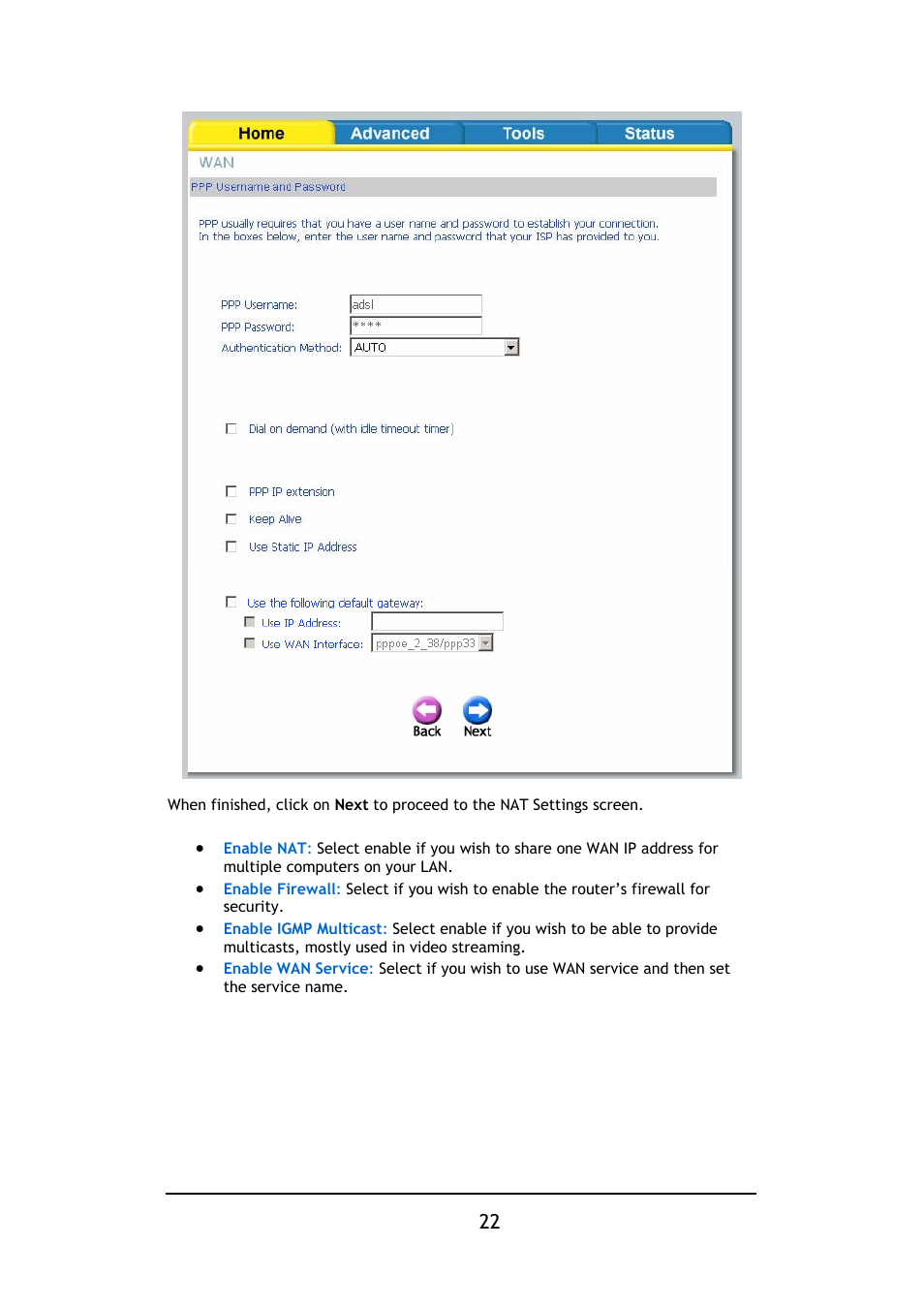 D-Link DSL-2640B User Manual | Page 23 / 85