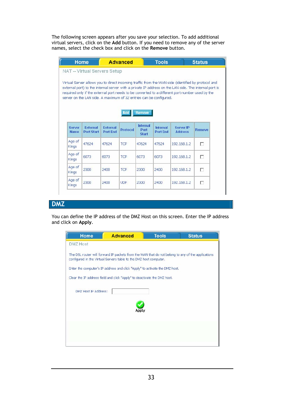 D-Link DSL-2640B User Manual | Page 34 / 85