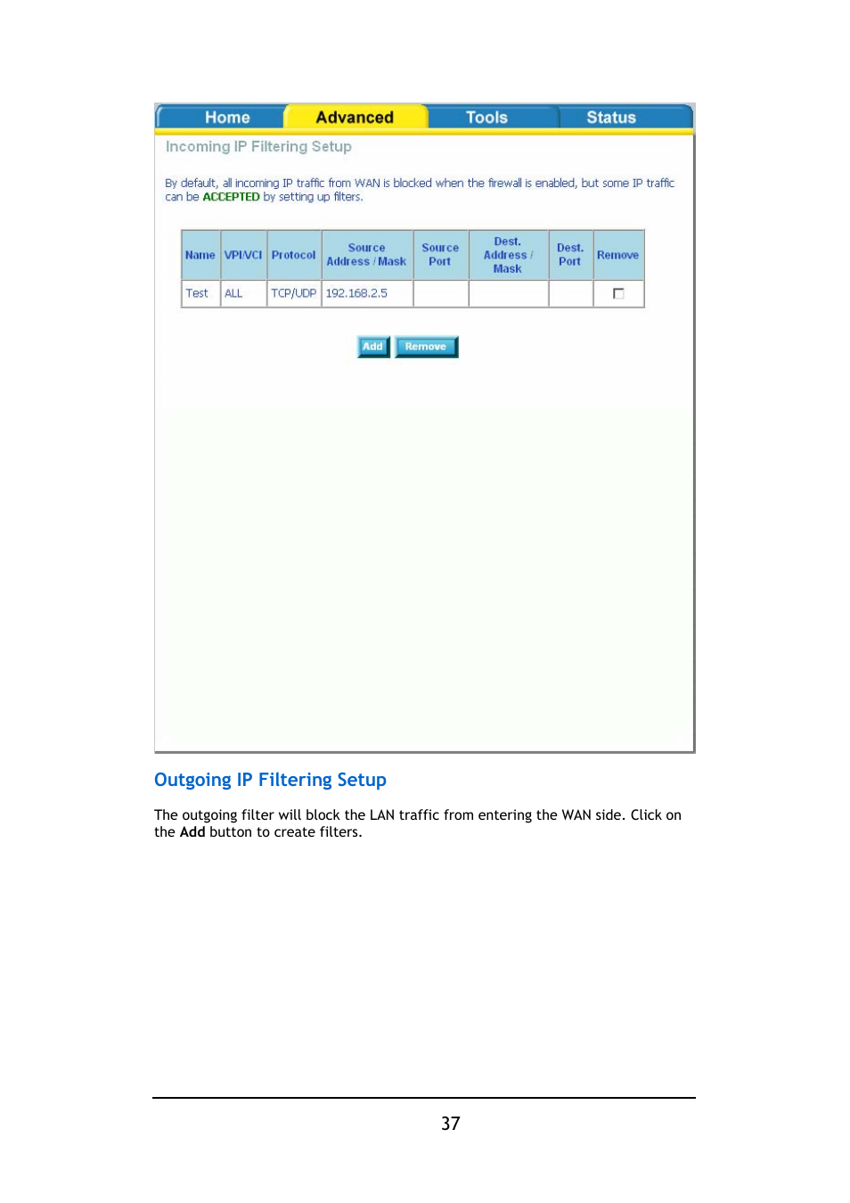 D-Link DSL-2640B User Manual | Page 38 / 85