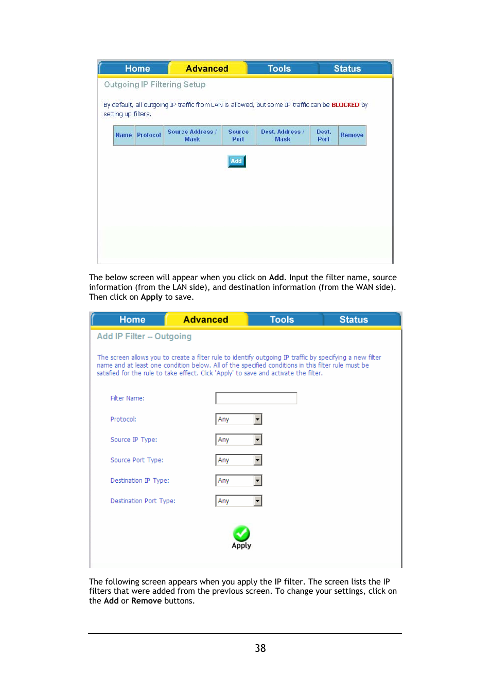 D-Link DSL-2640B User Manual | Page 39 / 85