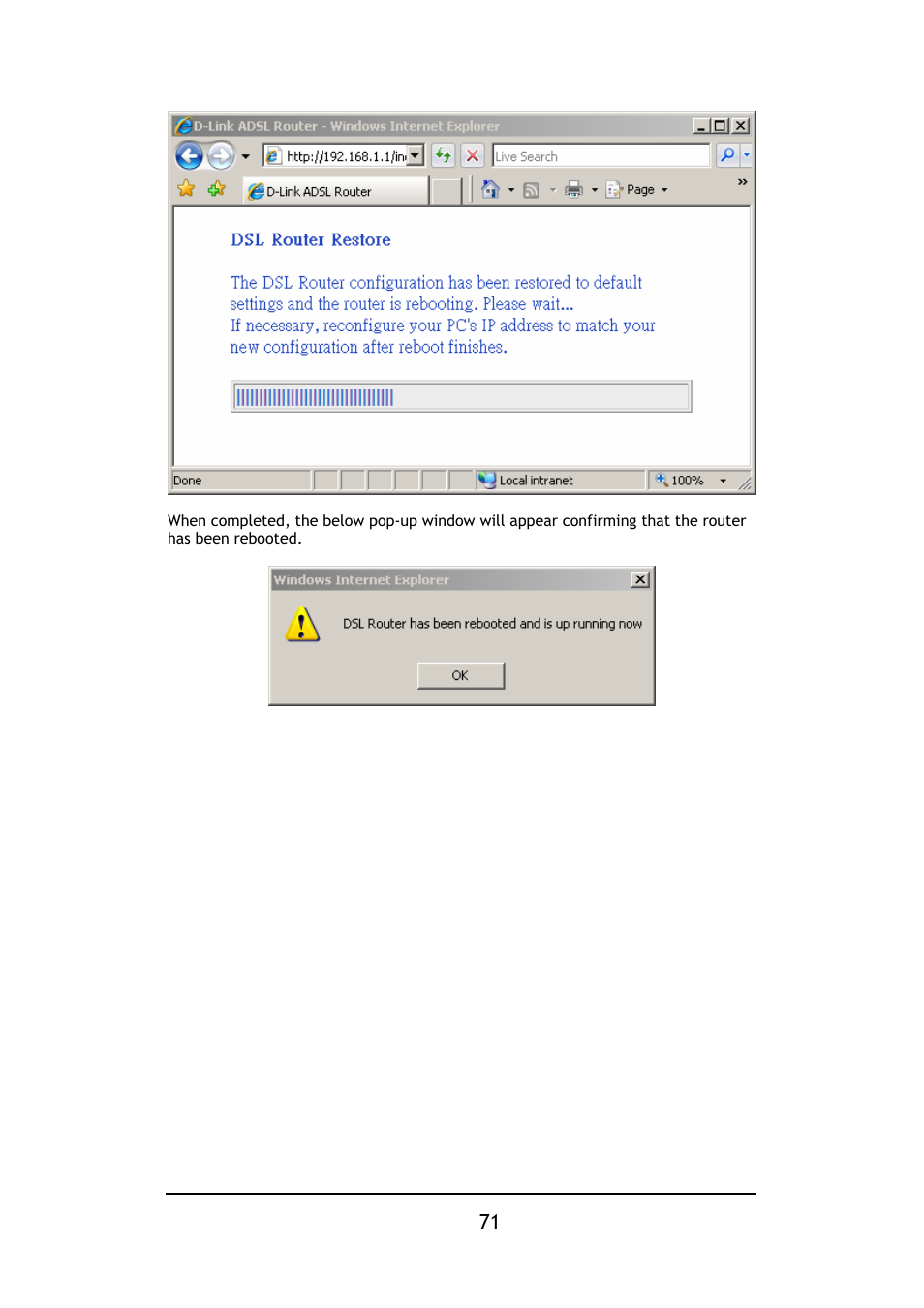 D-Link DSL-2640B User Manual | Page 72 / 85