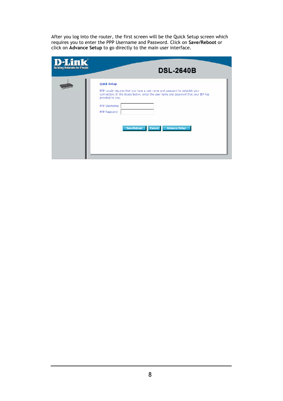 D-Link DSL-2640B User Manual | Page 9 / 85