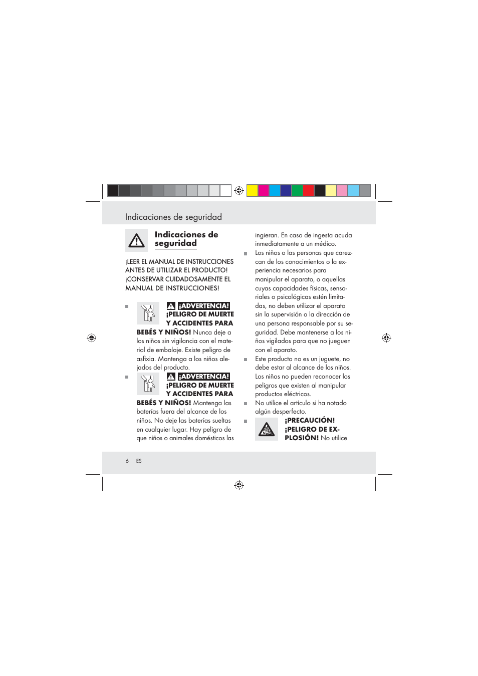 Indicaciones de seguridad | Livarno Z31096 User Manual | Page 6 / 57