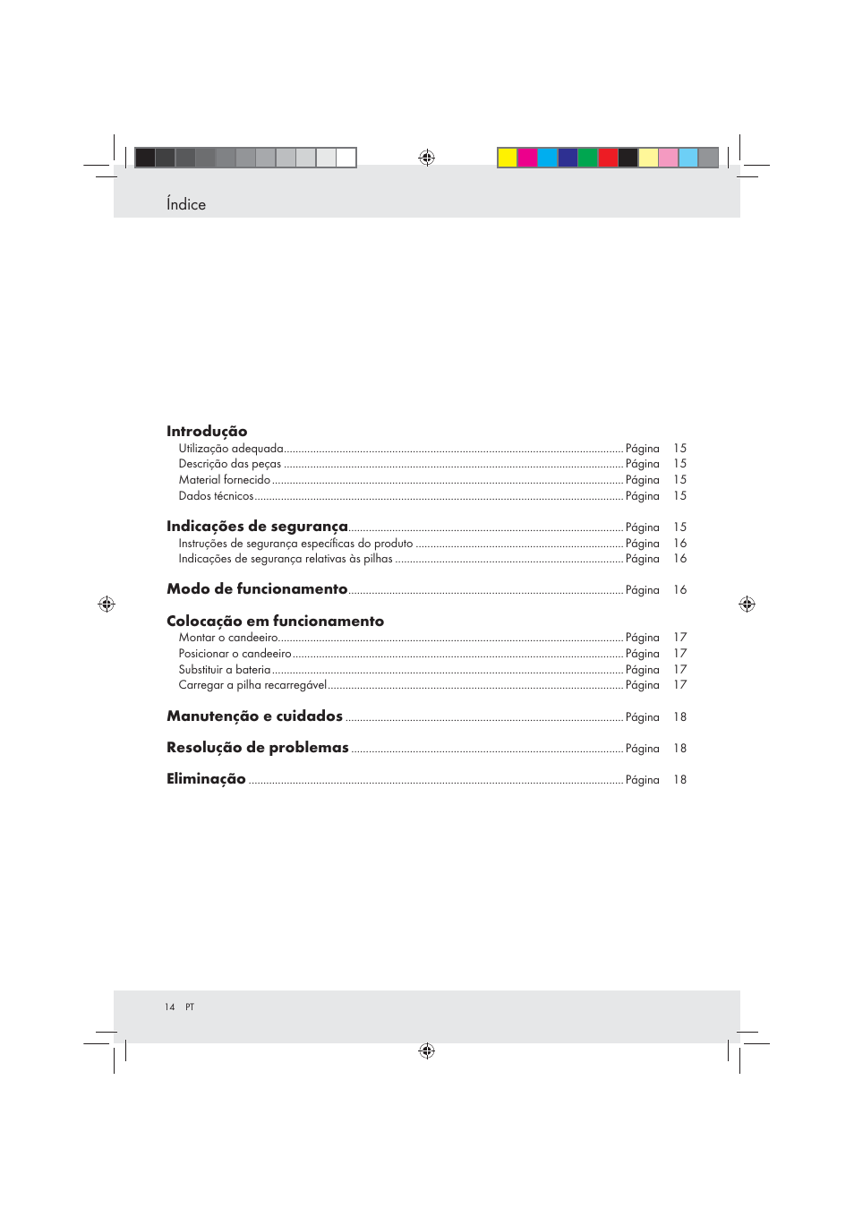 Índice | Livarno Z31094A Z31094B User Manual | Page 14 / 29