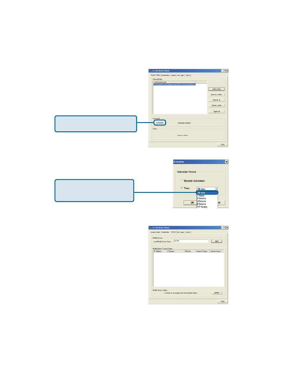 Using the d-link media server software (continued), Naming the media server | D-Link DSM-320RD User Manual | Page 27 / 120