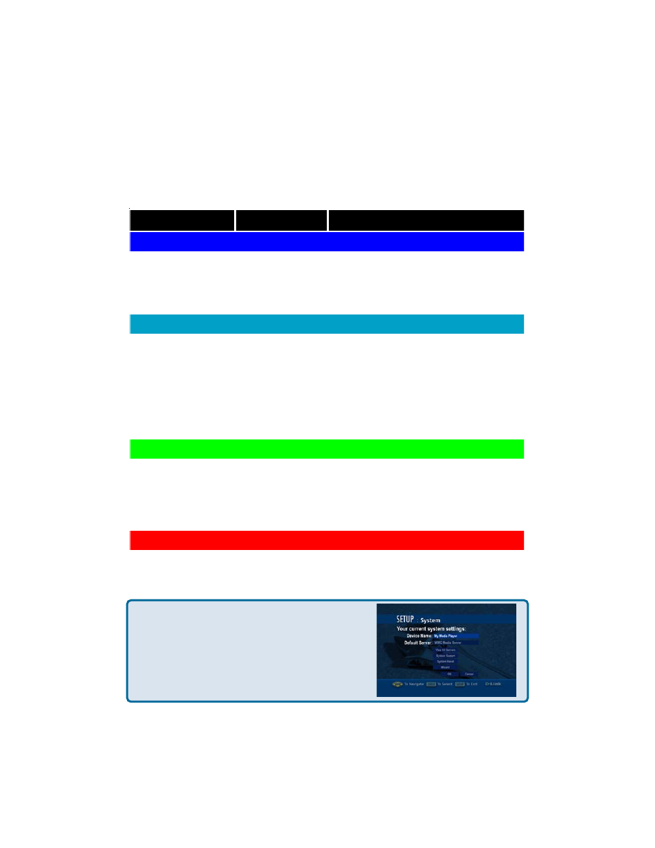 Using windows, Media connect software (continued), Media connect and the dsm-320rd | D-Link DSM-320RD User Manual | Page 32 / 120