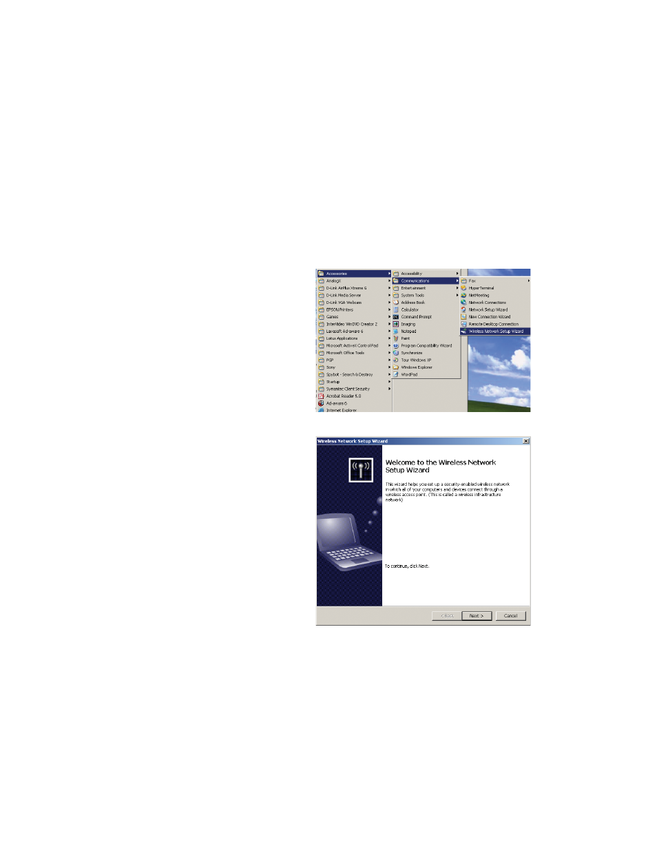 Windows connect now configuration | D-Link DSM-320RD User Manual | Page 43 / 120