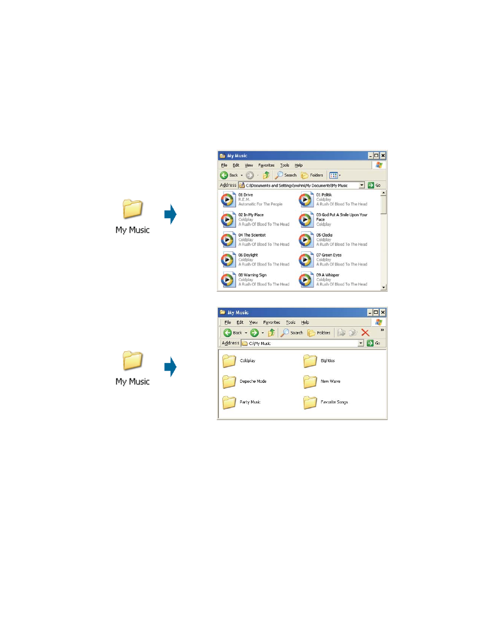 Music (continued) organizing music files | D-Link DSM-320RD User Manual | Page 50 / 120