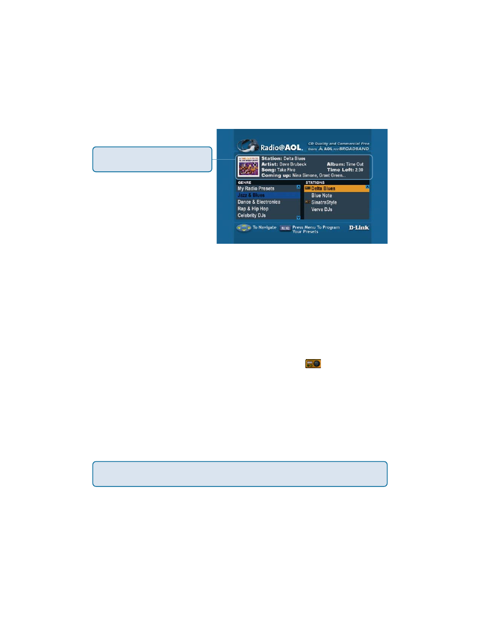Online media (continued), For aol, Members (continued) | D-Link DSM-320RD User Manual | Page 71 / 120