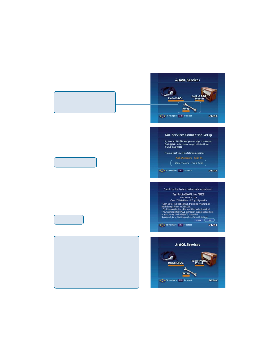 Online media (continued), Services for non-members | D-Link DSM-320RD User Manual | Page 73 / 120