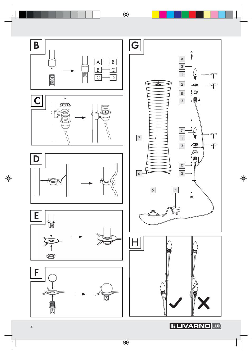 Df e b | Livarno Z31050..-BS User Manual | Page 4 / 8