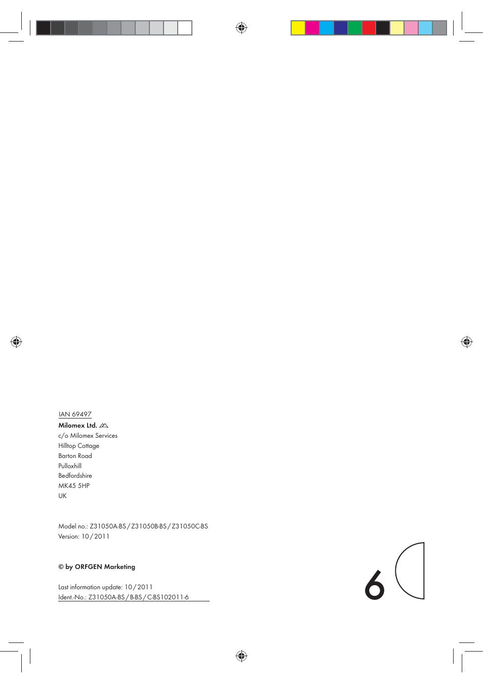 Livarno Z31050..-BS User Manual | Page 8 / 8