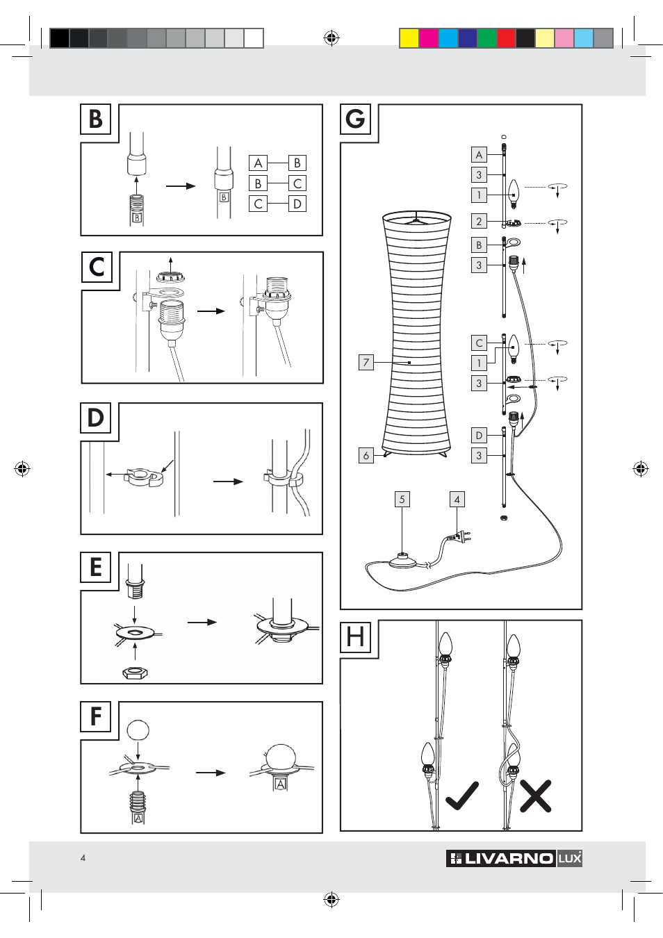 Df e b | Livarno Z31050..-BS User Manual | Page 4 / 20