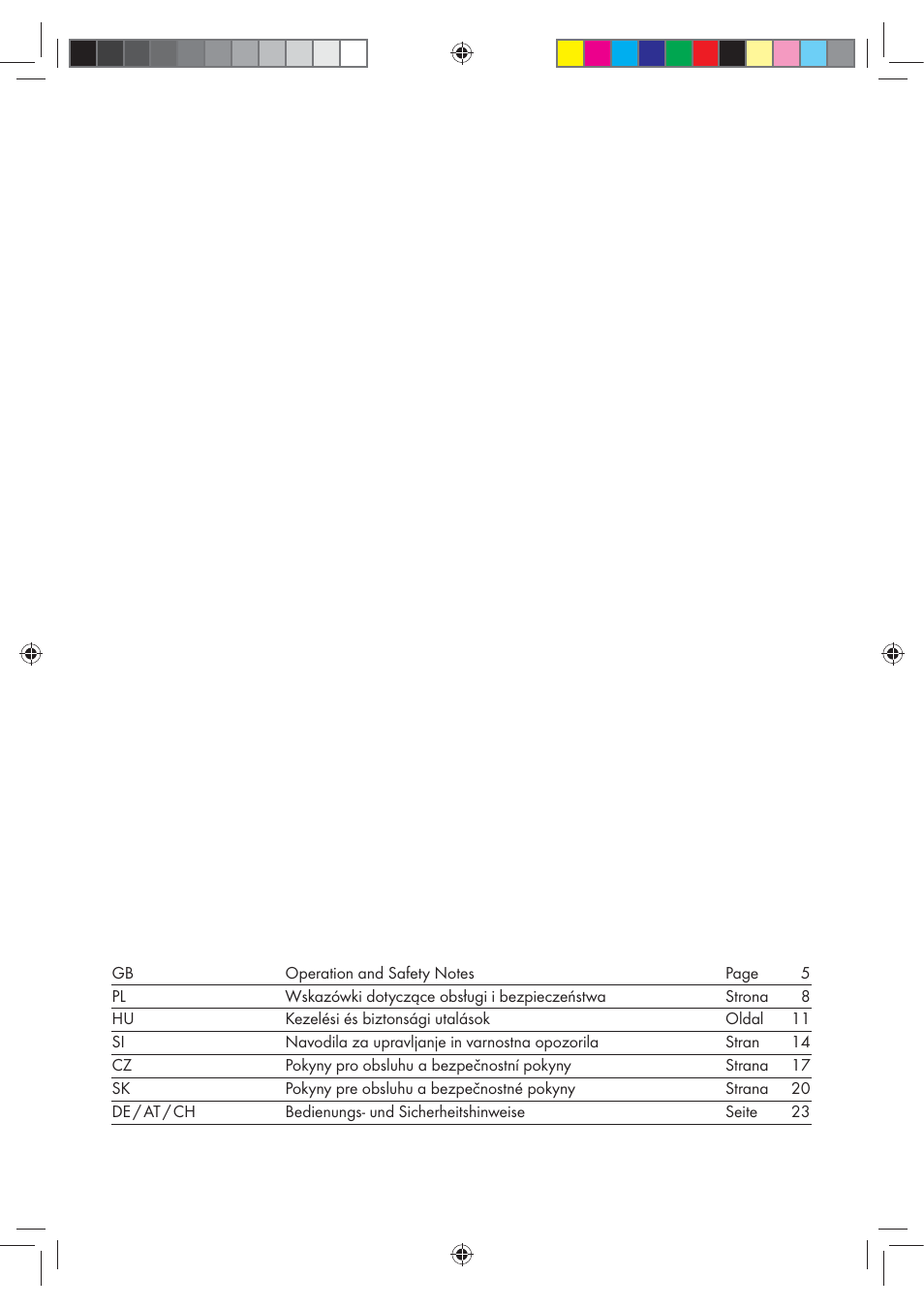 Livarno Z31050..-BS User Manual | Page 2 / 26