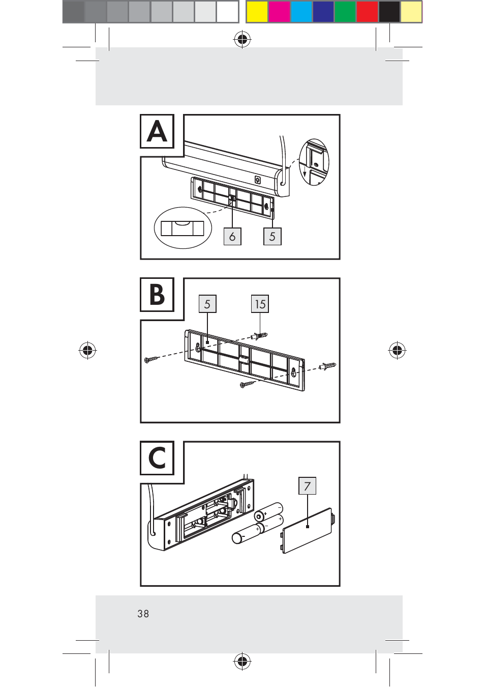 Livarno Z31206A-BS User Manual | Page 38 / 40