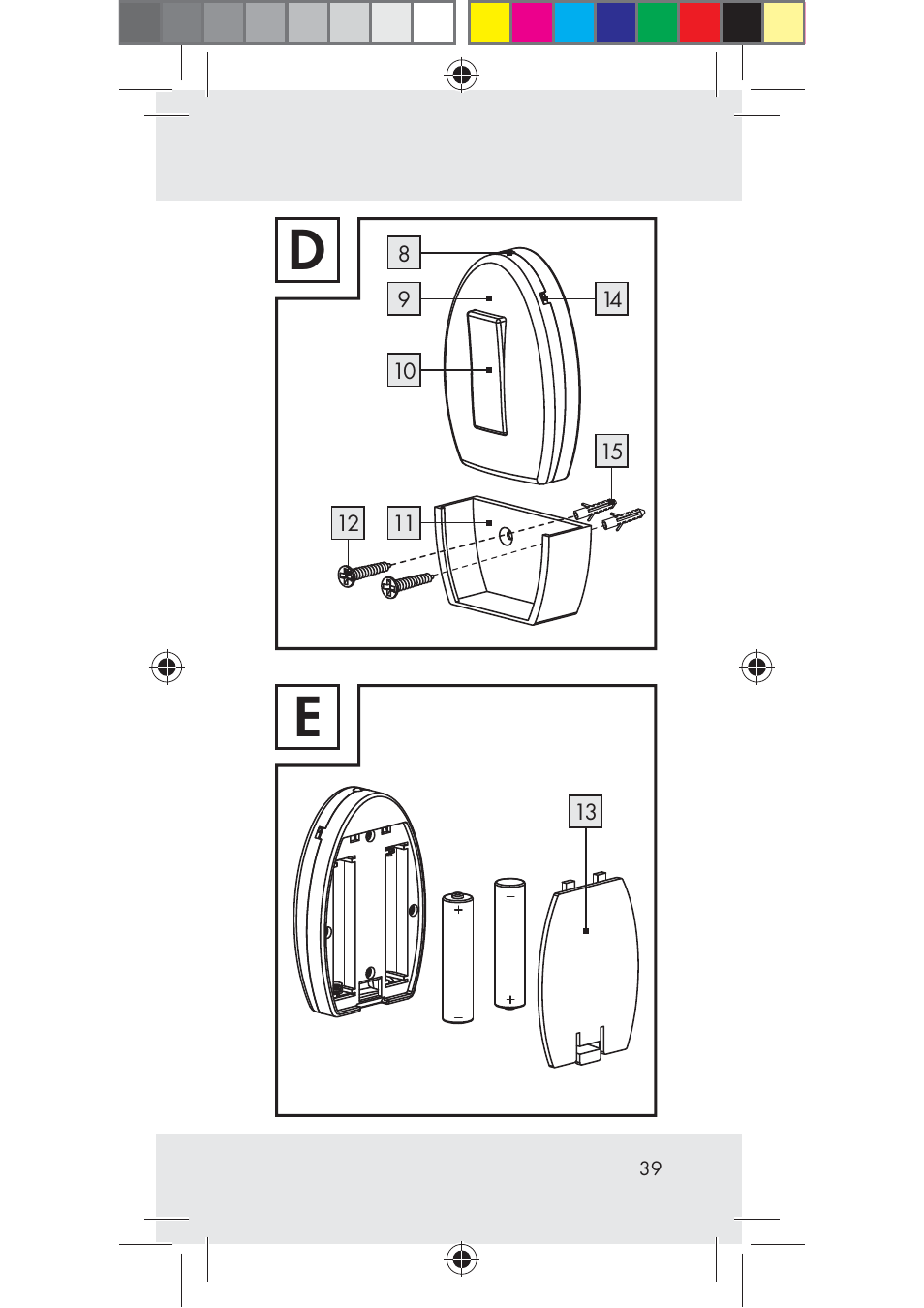 Livarno Z31206A-BS User Manual | Page 39 / 40