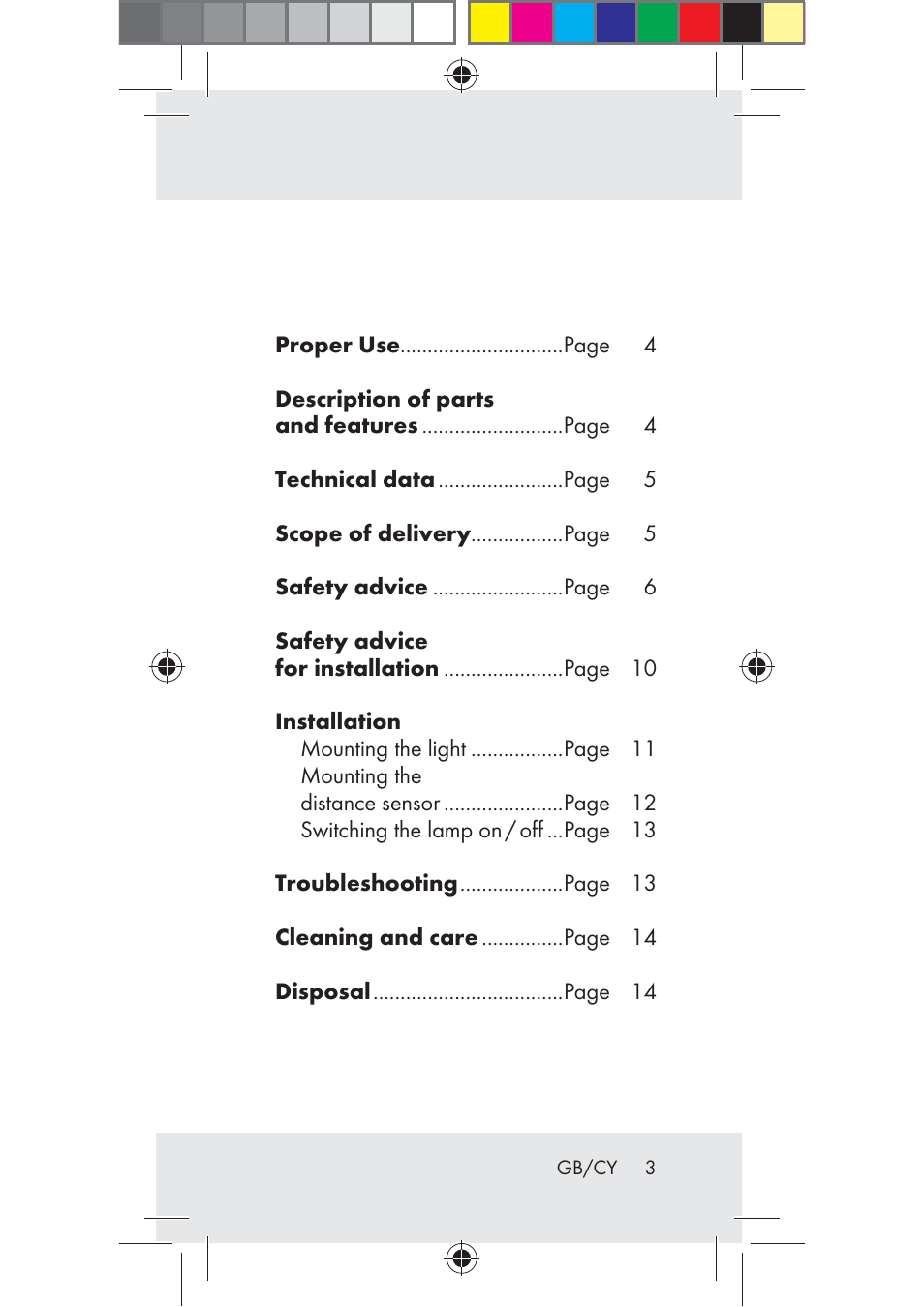 Livarno Z31206B-BS User Manual | Page 3 / 35