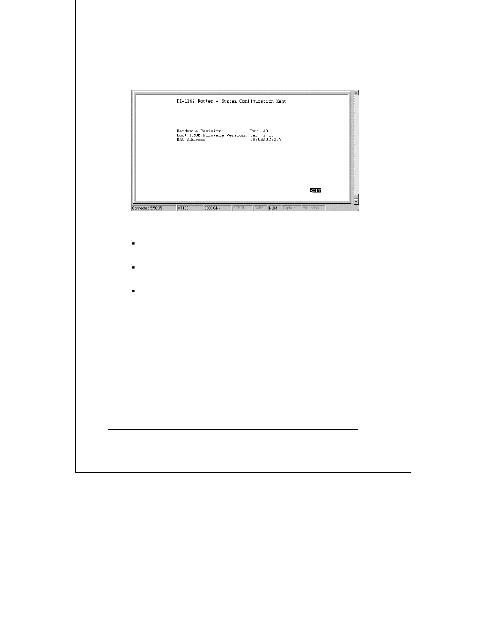 System configuration | D-Link DI-1162 User Manual | Page 132 / 170