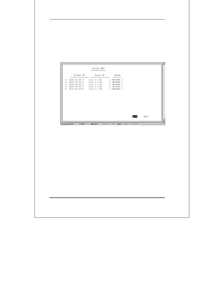 Static nat, Static napt | D-Link DI-1162 User Manual | Page 96 / 170