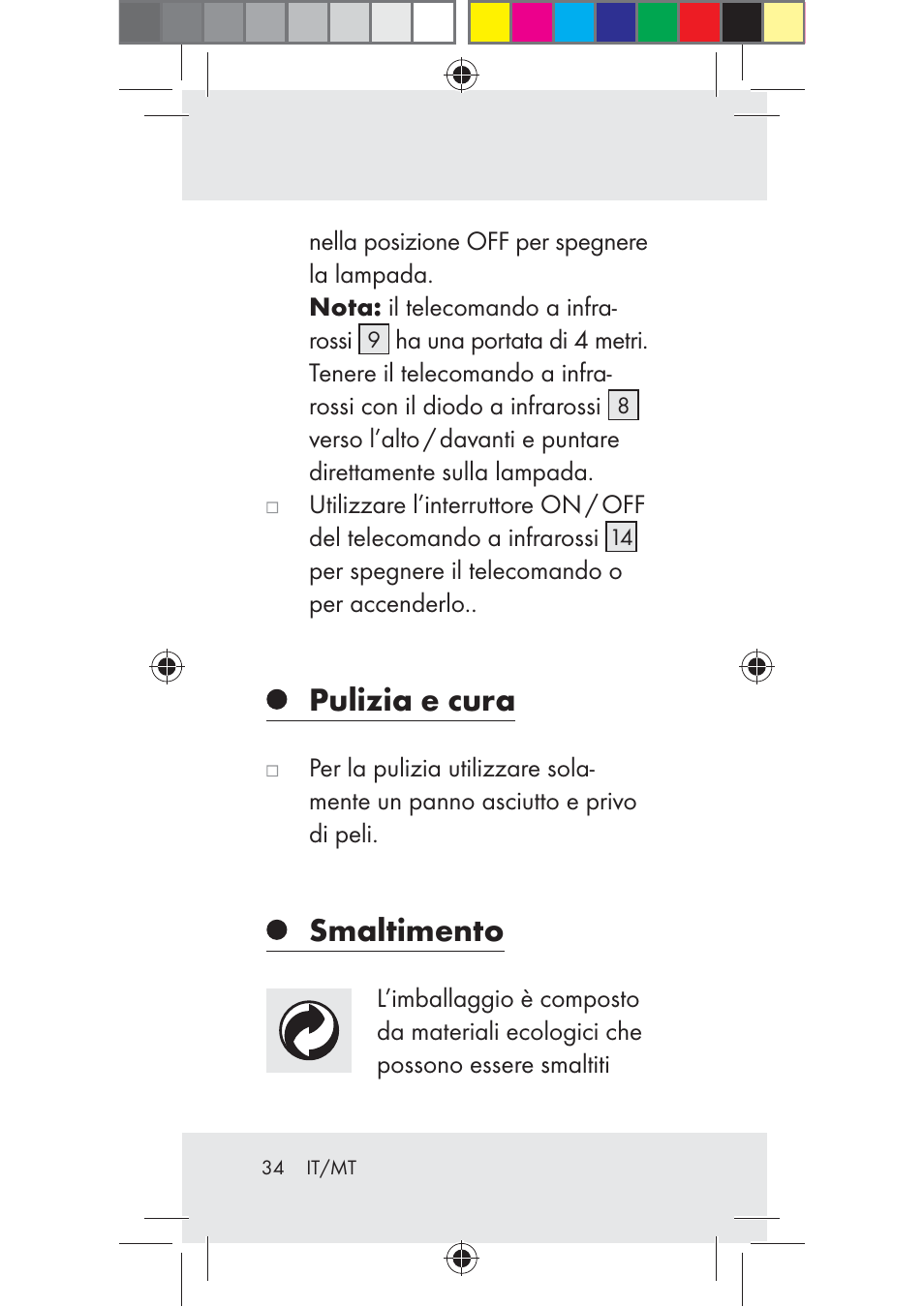 Pulizia e cura, Smaltimento | Livarno Z31206A-BS User Manual | Page 34 / 89