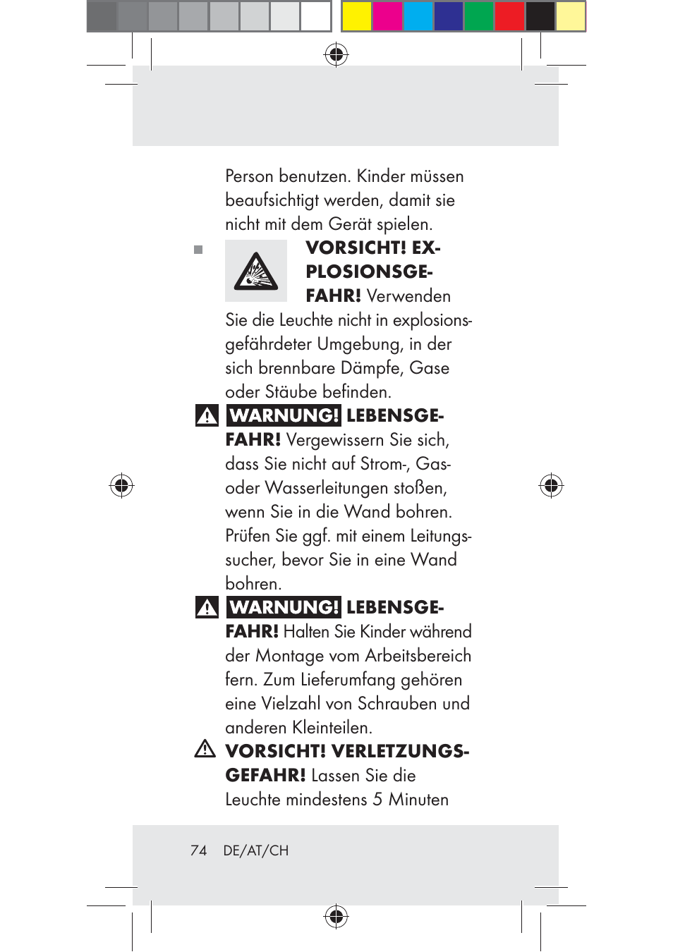 Livarno Z31206A-BS User Manual | Page 74 / 89