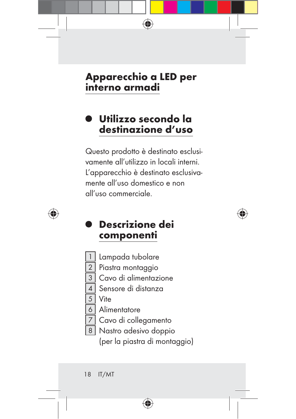 Descrizione dei componenti | Livarno Z31206B-BS User Manual | Page 18 / 74