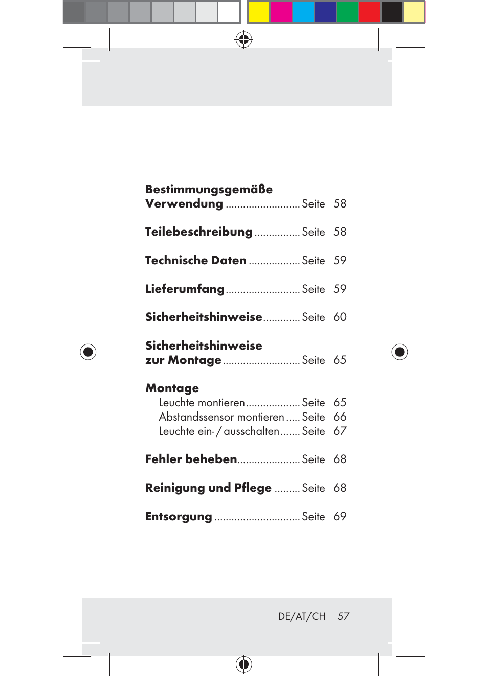Livarno Z31206B-BS User Manual | Page 57 / 74