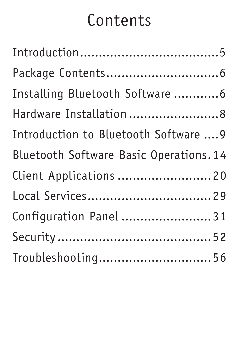 D-Link DBT-120 User Manual | Page 2 / 61