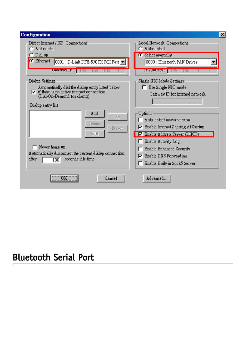 Bluetooth serial port | D-Link DBT-120 User Manual | Page 21 / 61