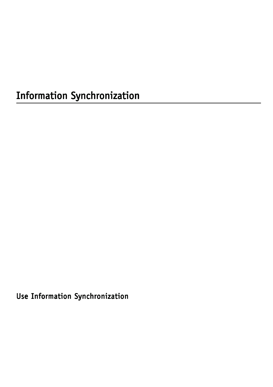 Information synchronization | D-Link DBT-120 User Manual | Page 27 / 61