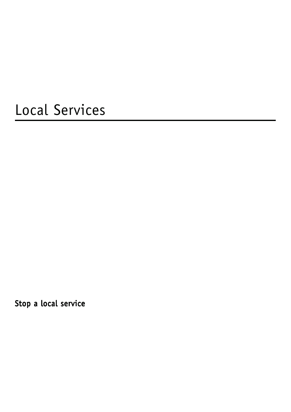 Local services | D-Link DBT-120 User Manual | Page 28 / 61