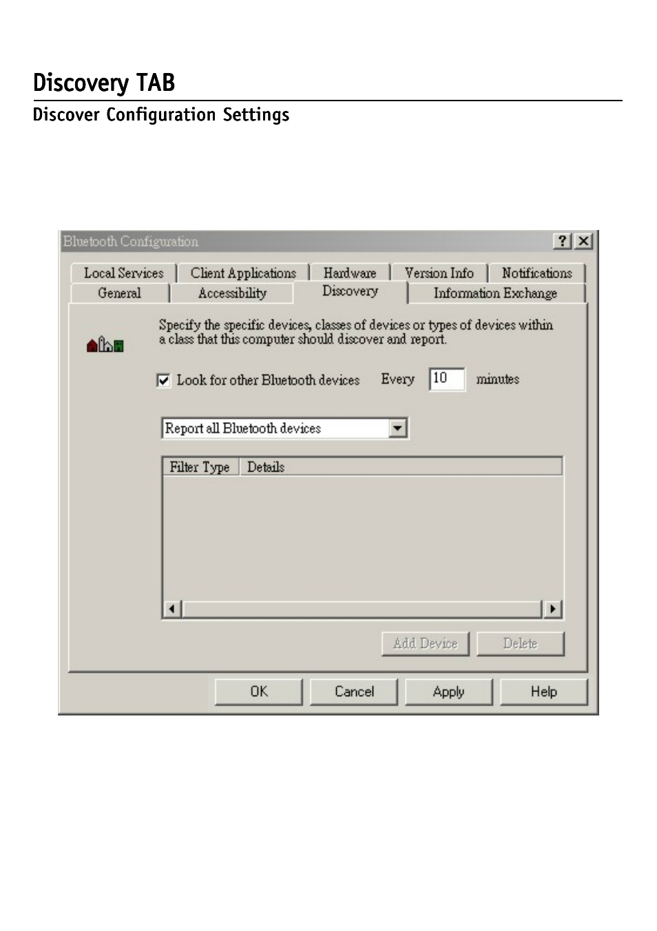 Discovery tab | D-Link DBT-120 User Manual | Page 33 / 61