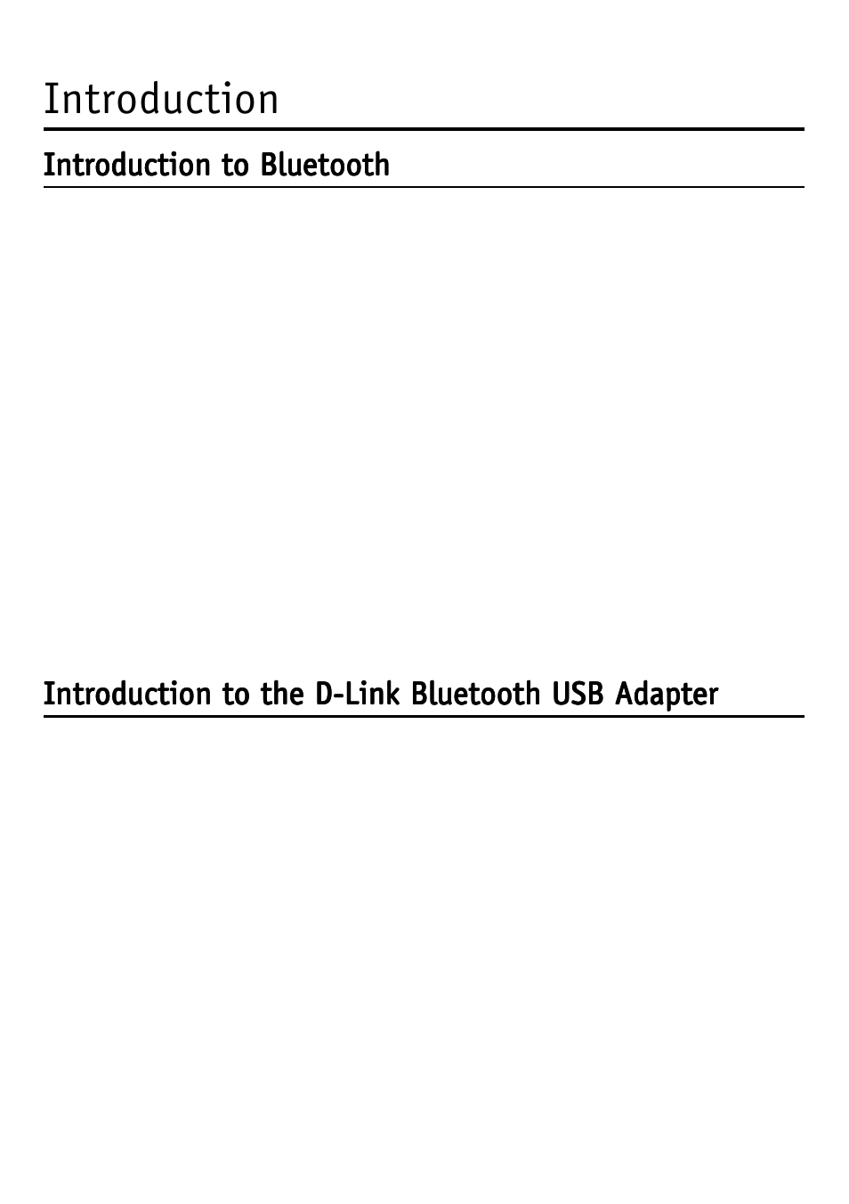 Introduction | D-Link DBT-120 User Manual | Page 4 / 61