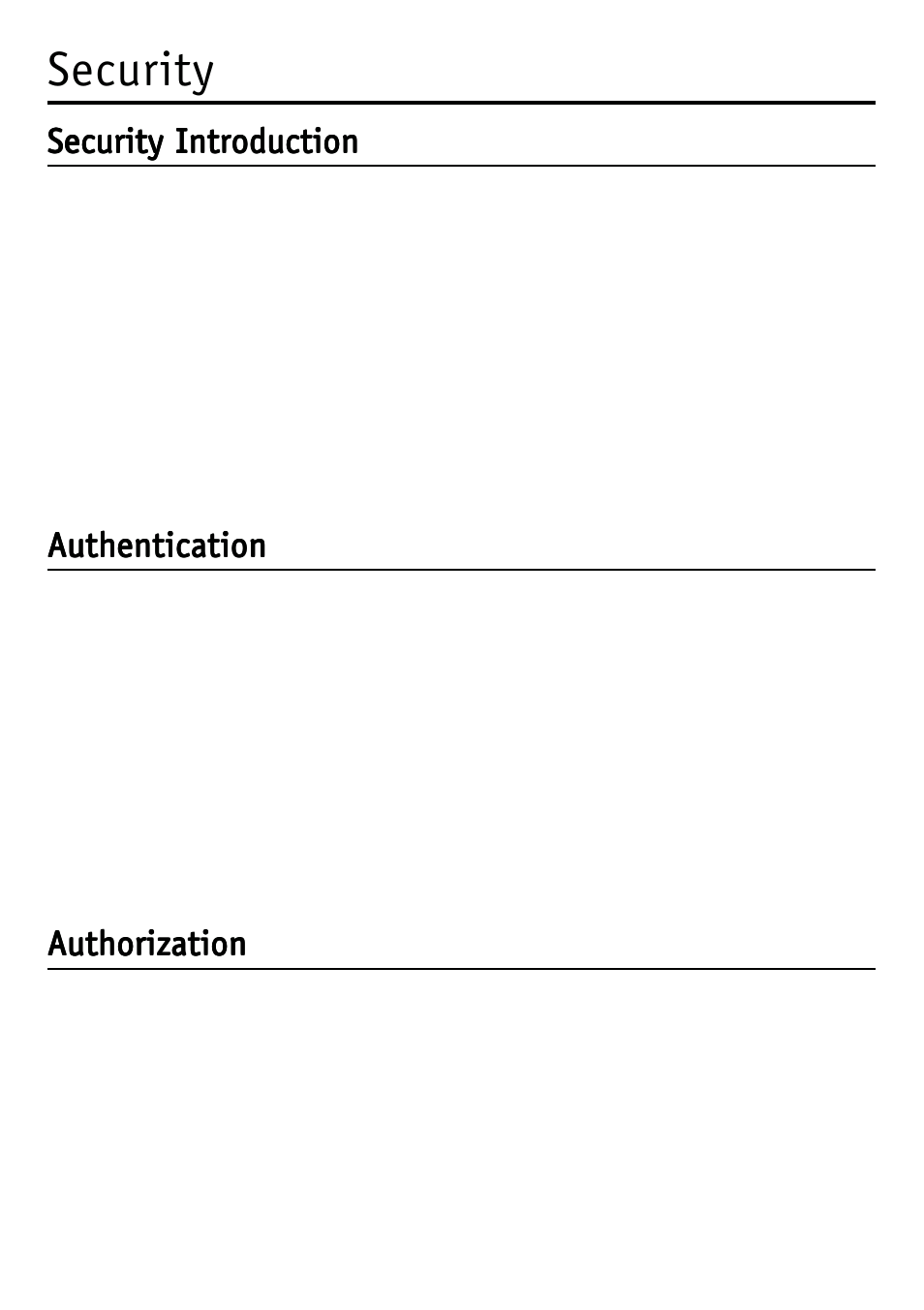 Security, Security introduction, Authentication | Authorization | D-Link DBT-120 User Manual | Page 51 / 61