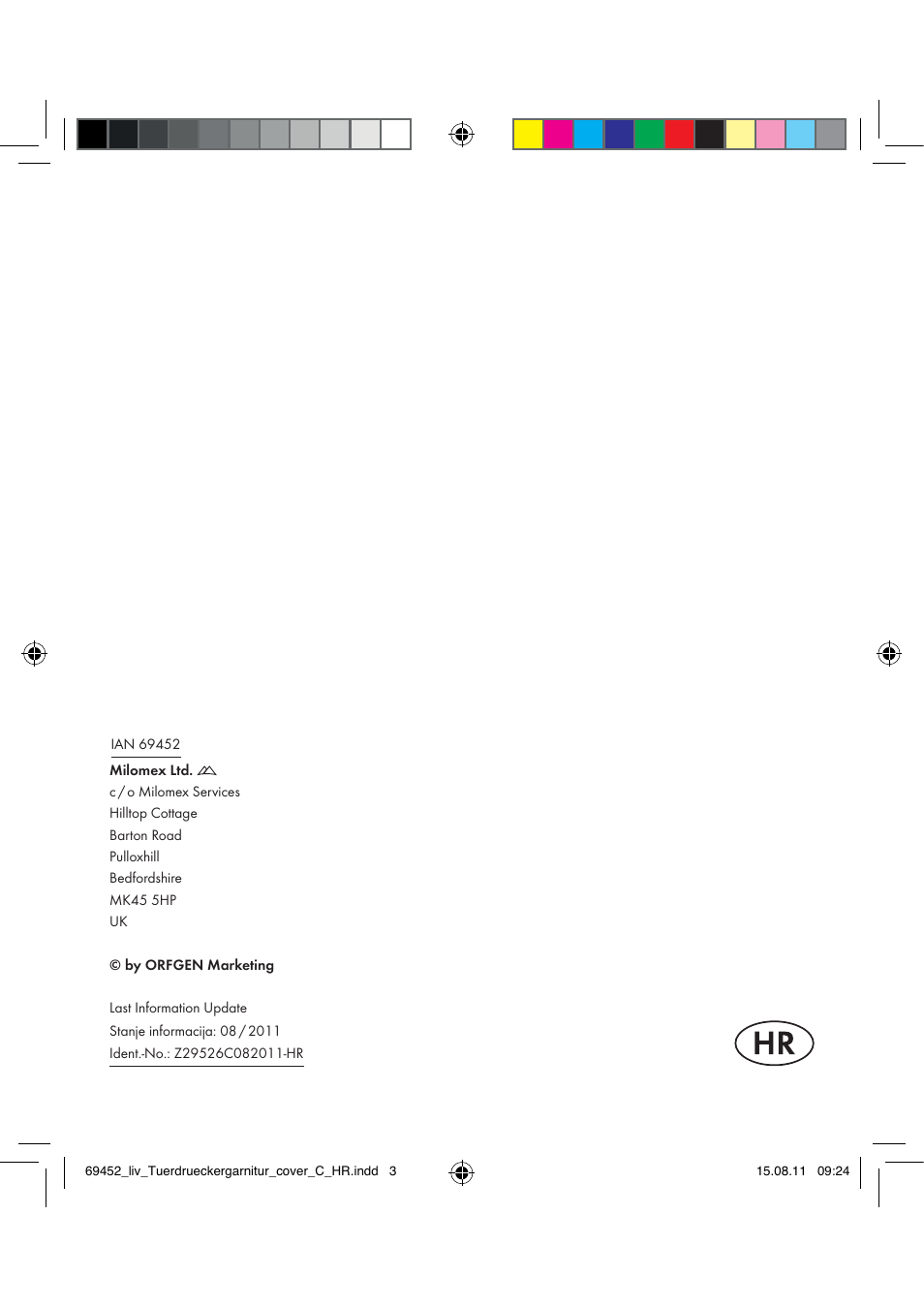 Livarno Z29526C User Manual | Page 18 / 18