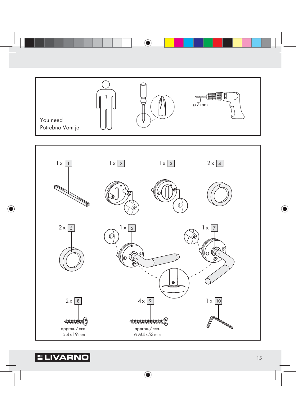 Livarno Z29526A User Manual | Page 15 / 22