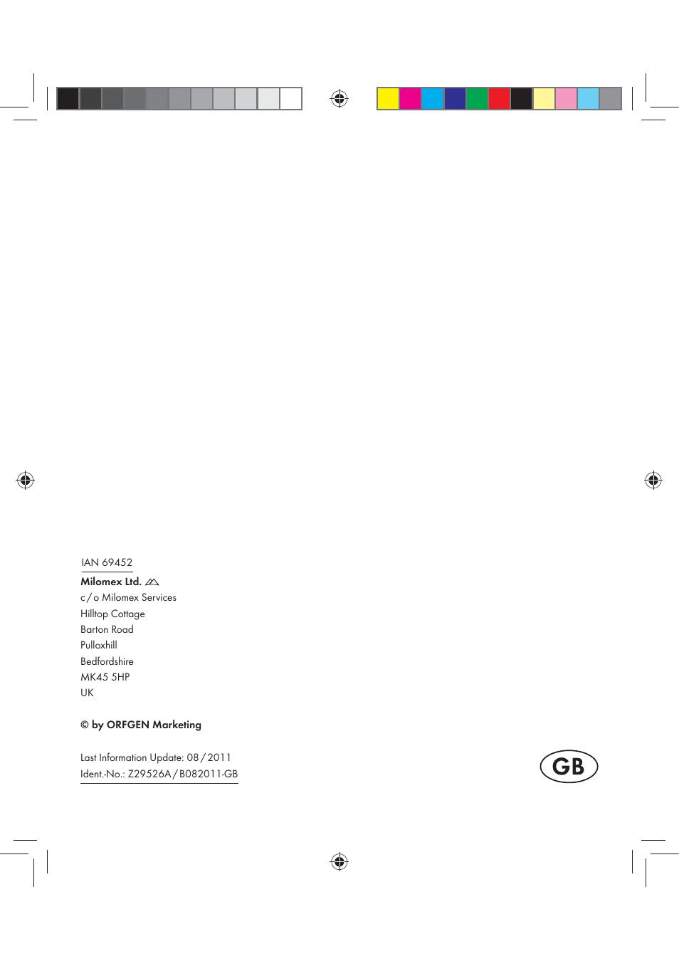 Livarno Z29526A User Manual | Page 16 / 16