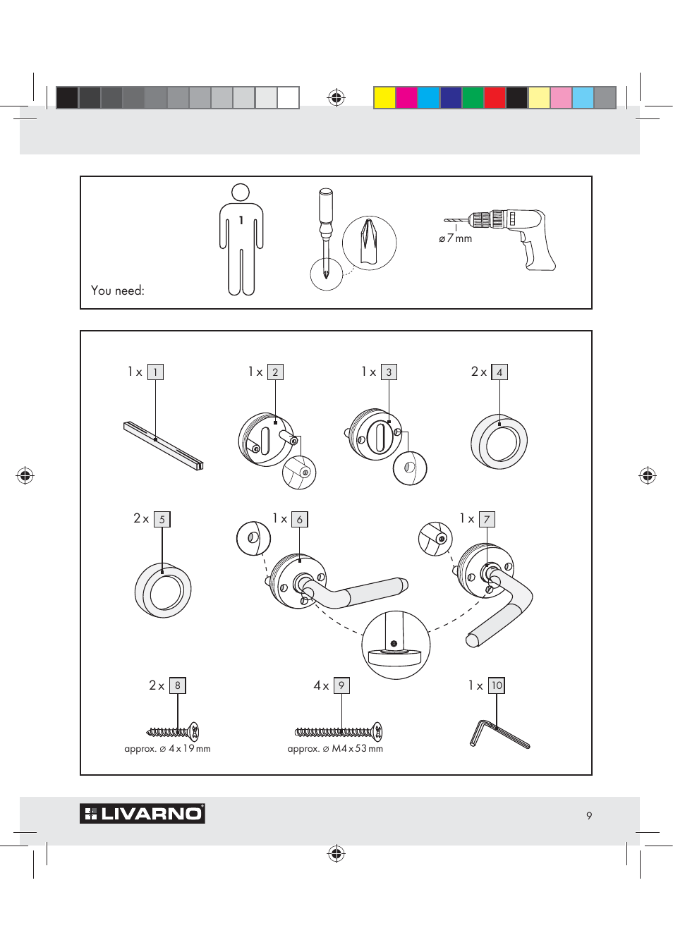 Livarno Z29526A User Manual | Page 9 / 16