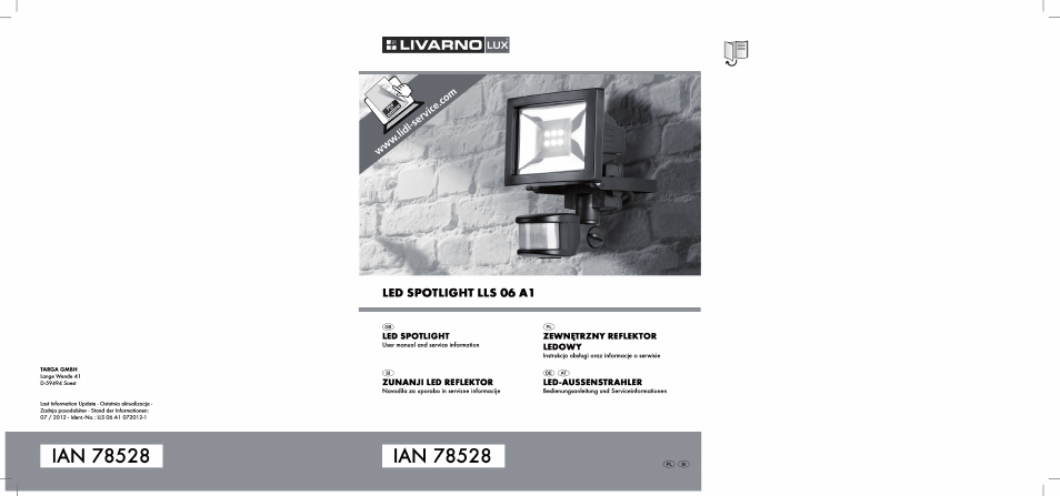 Livarno LLS 06 A1 User Manual | 40 pages