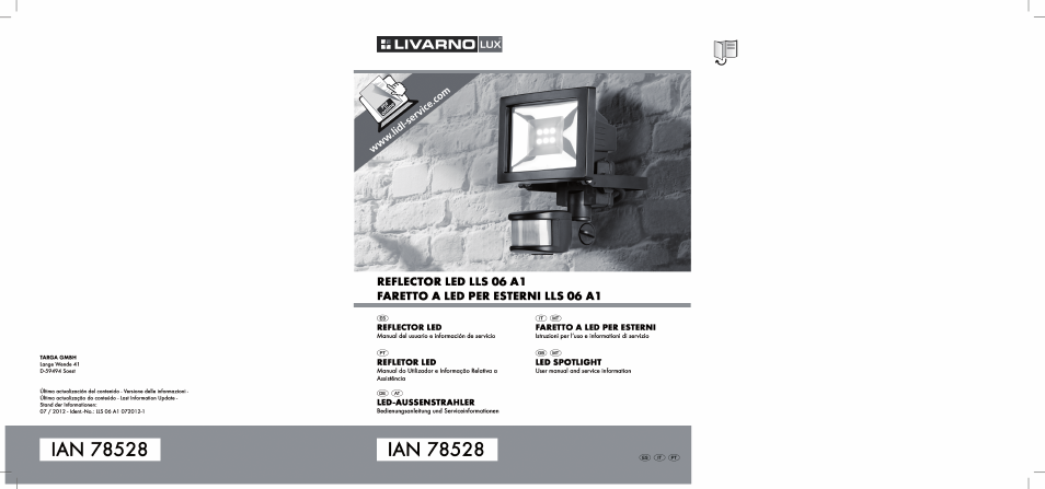 Livarno LLS 06 A1 User Manual | 50 pages