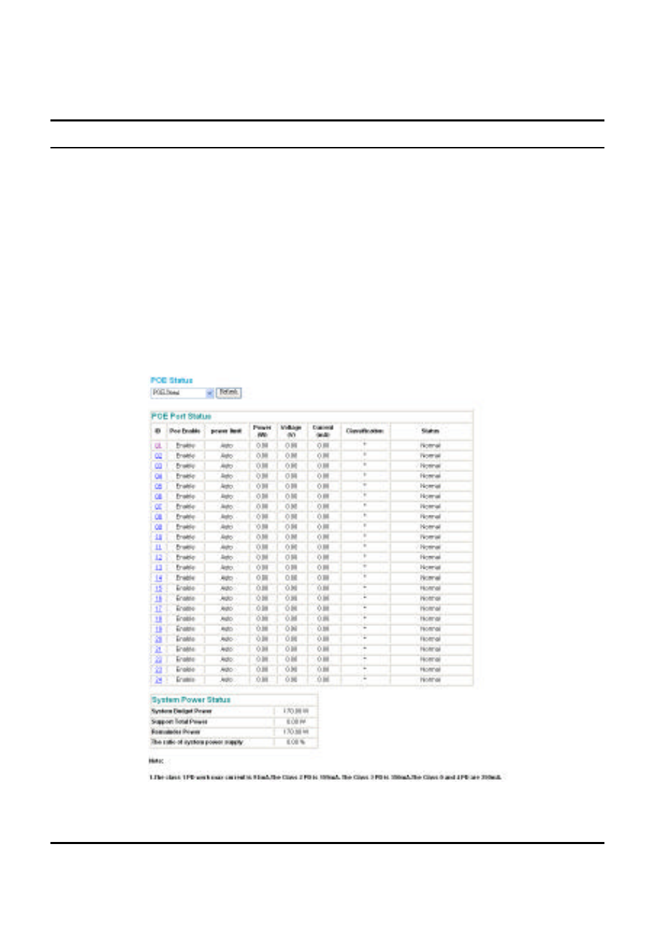 Poe setting | D-Link DES-1526 User Manual | Page 54 / 93