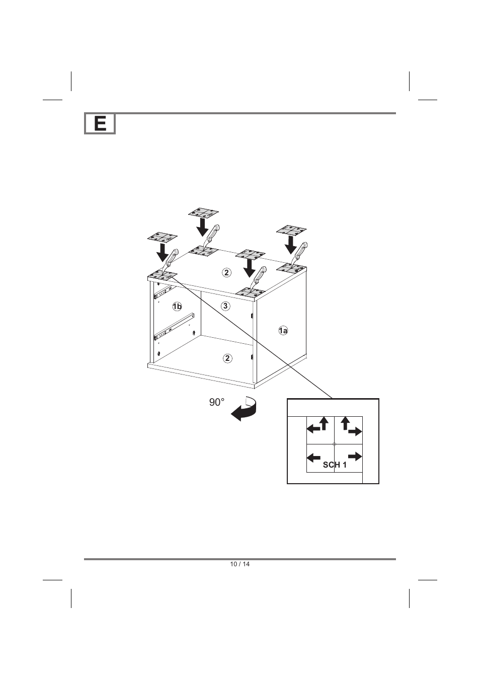 Livarno BEDSIDE CHEST User Manual | Page 10 / 14