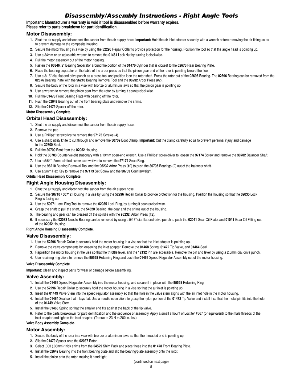 Dynabrade PD0502 User Manual | Page 5 / 8