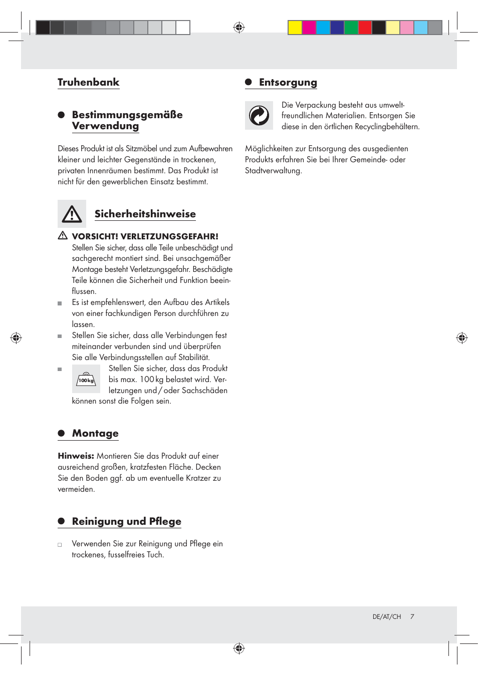 Livarno Z29970 User Manual | Page 7 / 12