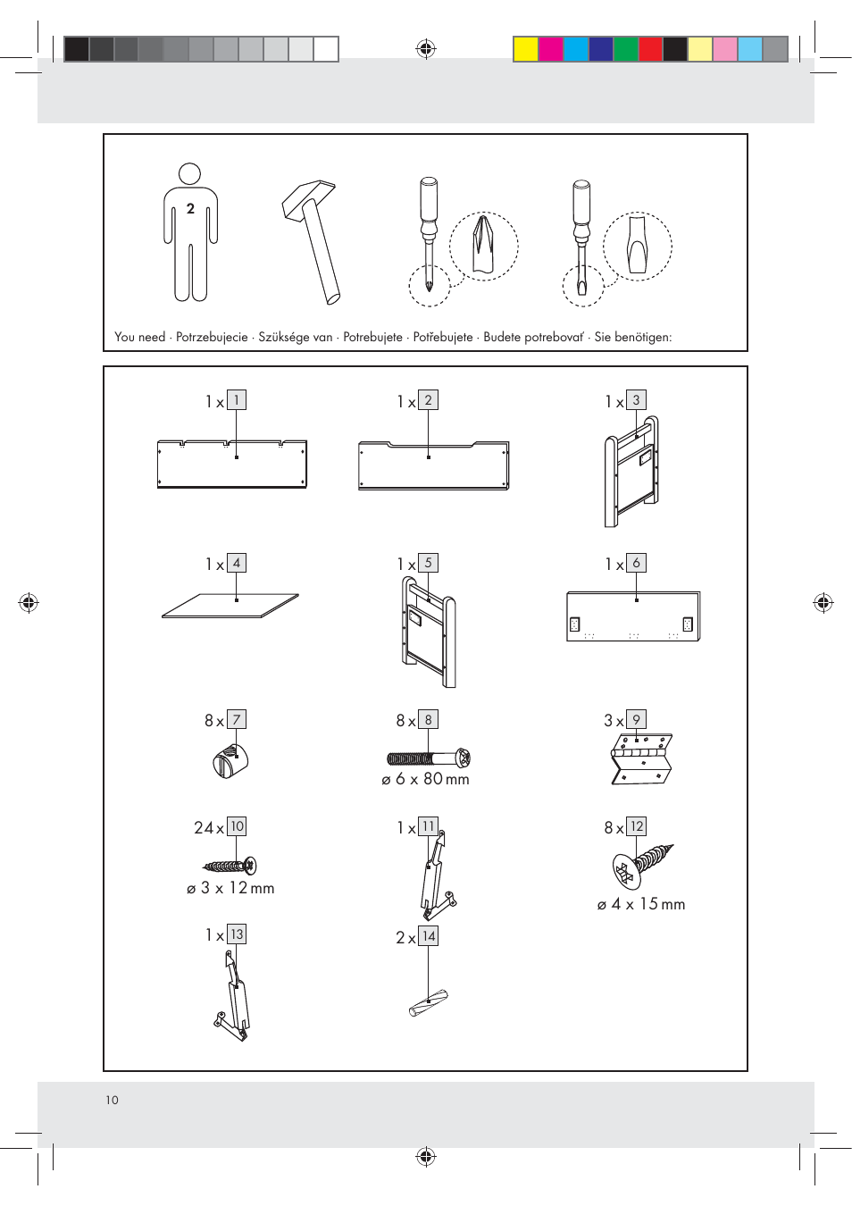 Livarno Z29970 User Manual | Page 10 / 14