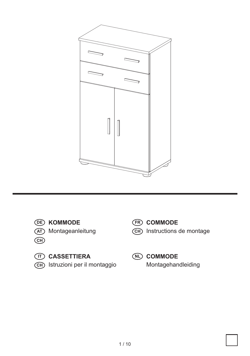 Livarno CABINET User Manual | 10 pages