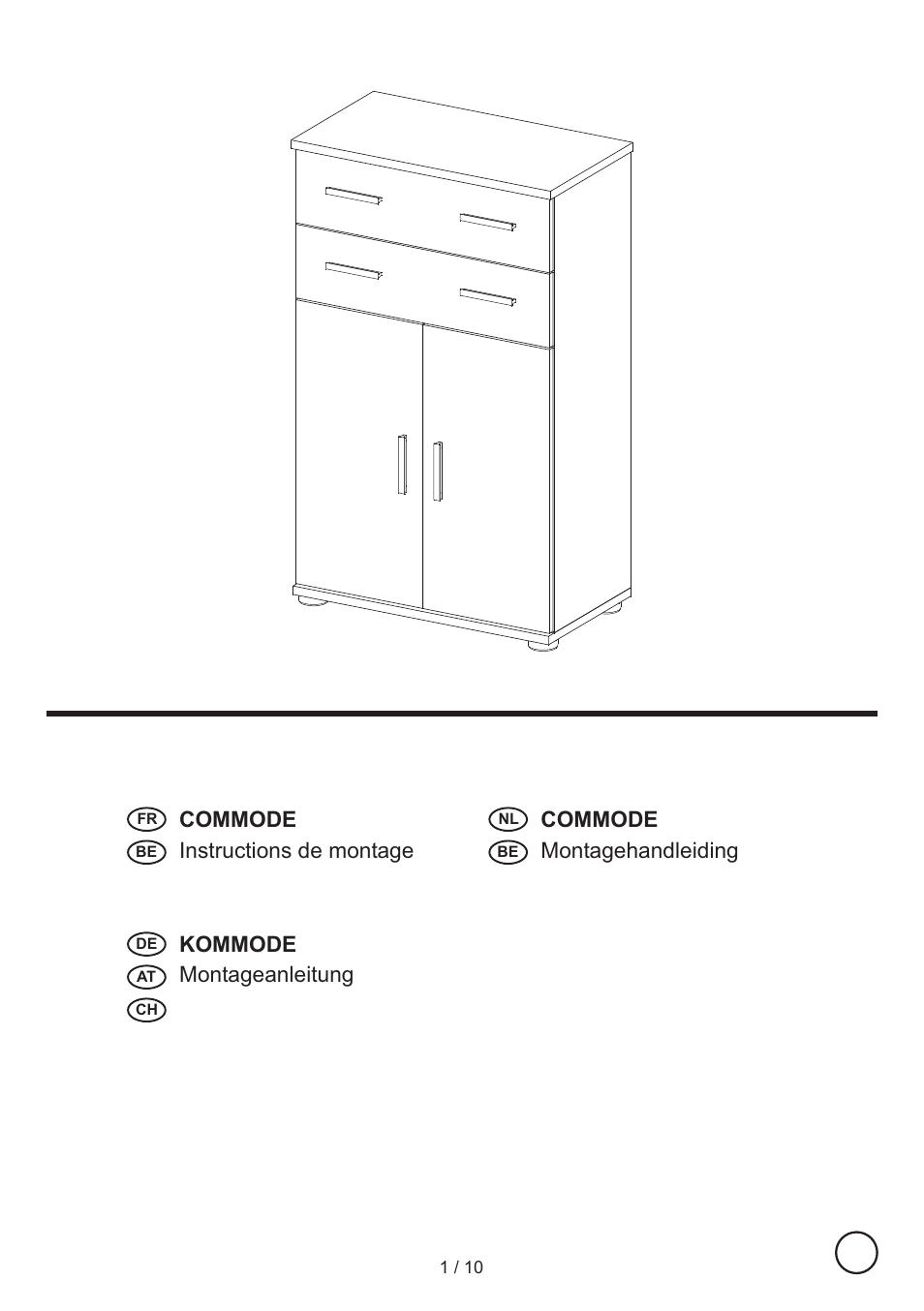 Livarno CABINET User Manual | 10 pages