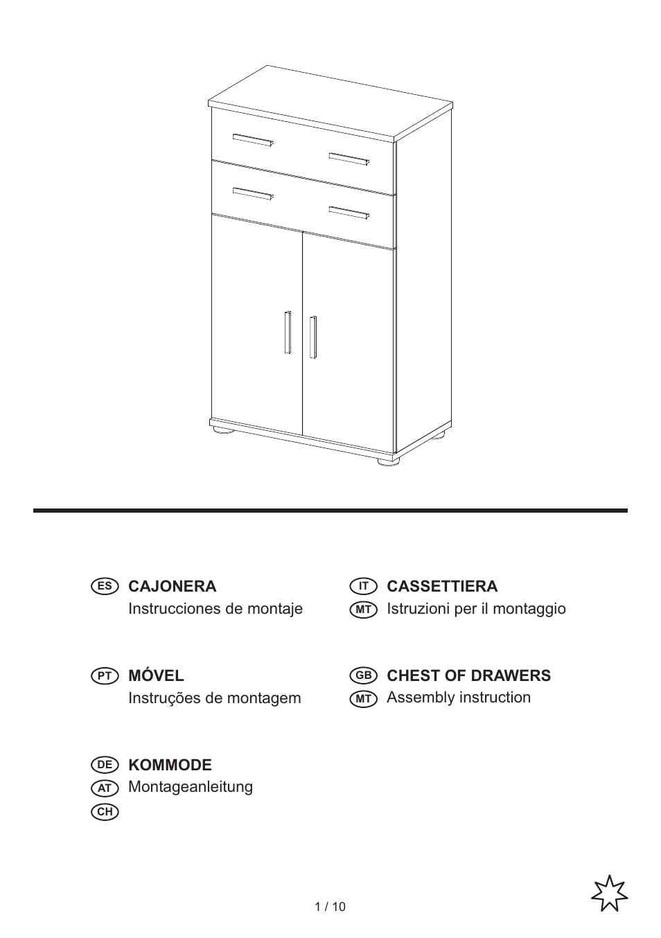 Livarno CABINET User Manual | 10 pages